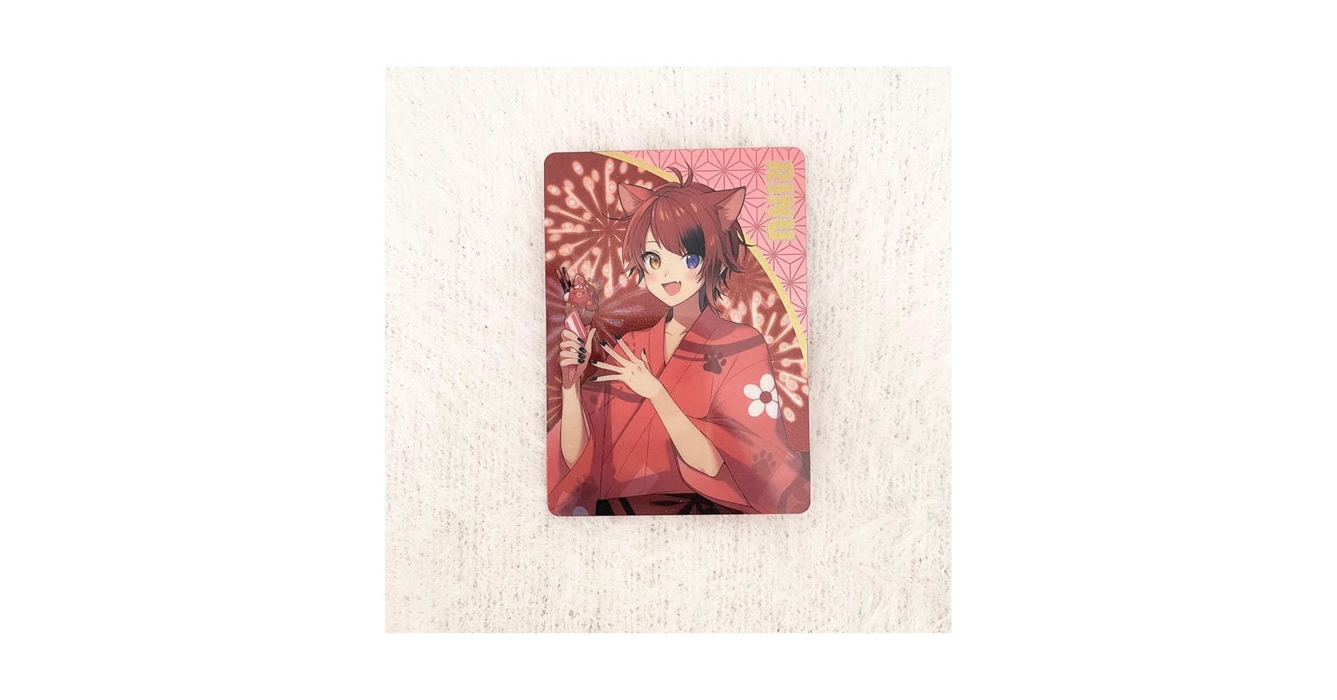 新品★すとぷり【莉犬】キャンペーン限定★オリジナルクリアカード★等身★4点セット 未開封1枚】 すとぷり カード くじ collection card 夏 2022年